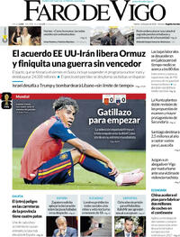Portada Faro de Vigo 2026-06-16