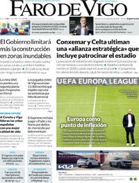 Portada Faro de Vigo 2026-09-16
