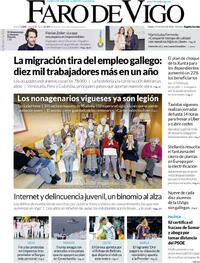 Portada Faro de Vigo 2026-01-17