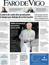 Portada Faro de Vigo 2026-03-17