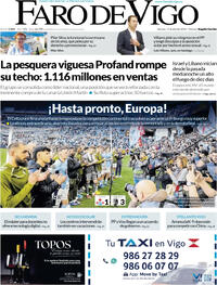 Portada Faro de Vigo 2026-04-17