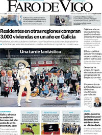 Portada Faro de Vigo 2026-02-18