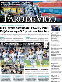 Portada Faro de Vigo 2026-01-19