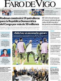 Portada Faro de Vigo 2026-03-19