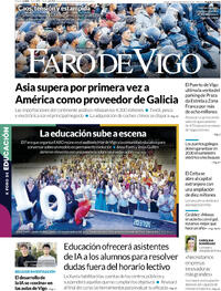 Portada Faro de Vigo 2026-09-19
