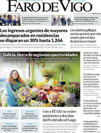 Portada Faro de Vigo 2026-04-20