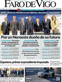 Portada Faro de Vigo 2026-05-20