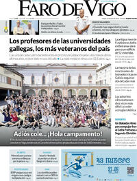 Portada Faro de Vigo 2026-06-20