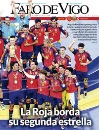 Portada Faro de Vigo 2026-07-20