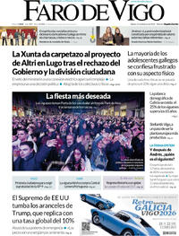 Portada Faro de Vigo 2026-02-21