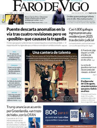 Portada Faro de Vigo 2026-01-22