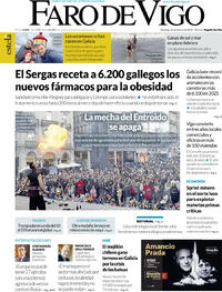 Portada Faro de Vigo 2026-02-22
