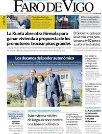 Portada Faro de Vigo 2026-03-22