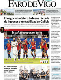 Portada Faro de Vigo 2026-06-22