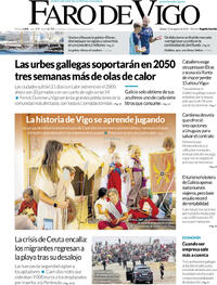 Portada Faro de Vigo 2026-08-22