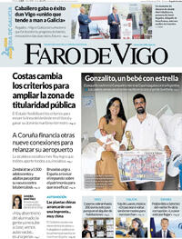 Portada Faro de Vigo 2026-07-23