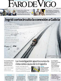 Portada Faro de Vigo 2026-01-24