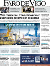 Portada Faro de Vigo 2026-03-25