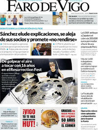 Portada Faro de Vigo 2026-06-25