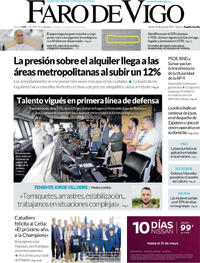 Portada Faro de Vigo 2026-05-26