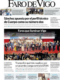 Portada Faro de Vigo 2026-03-27