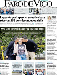 Portada Faro de Vigo 2026-08-27