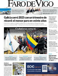 Portada Faro de Vigo 2026-01-28
