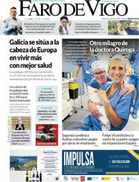Portada Faro de Vigo 2026-02-28