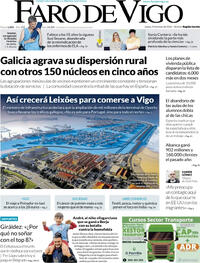 Portada Faro de Vigo 2026-01-29