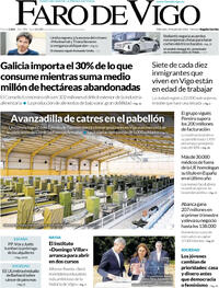 Portada Faro de Vigo 2026-04-29