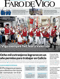 Portada Faro de Vigo 2026-03-30
