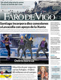 Portada Faro de Vigo 2026-07-31