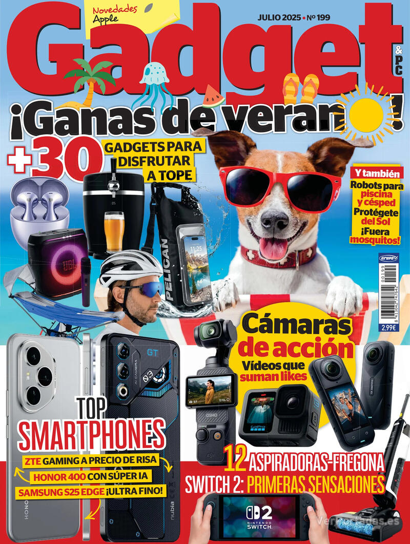 Portada revista Gadget Portada revista Gadget