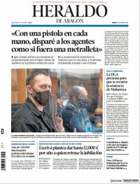 Portada Heraldo de Aragón 2021-04-13
