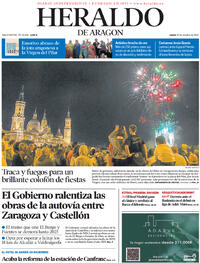 Portada Heraldo de Aragón 2022-10-17