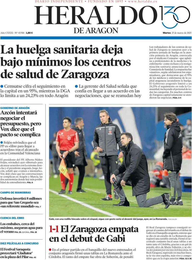 Portada Levante 2025-03-25
