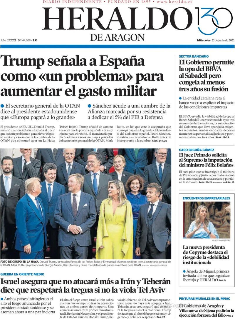Portada Levante 2025-06-25