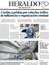 Portada Heraldo de Aragón 2025-07-01