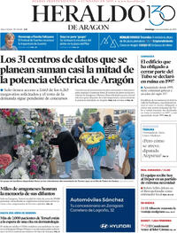 Portada Heraldo de Aragón 2025-11-02