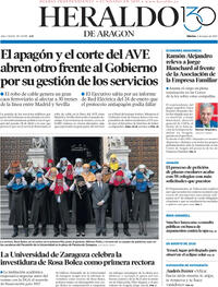 Portada Heraldo de Aragón 2025-05-06