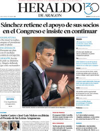 Portada Heraldo de Aragón 2025-07-10