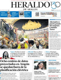 Portada Heraldo de Aragón 2025-10-11