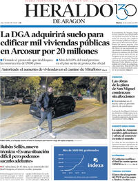 Portada Heraldo de Aragón 2025-10-21