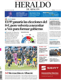 Portada Heraldo de Aragón 2026-02-01