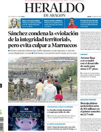 Portada Heraldo de Aragón 2026-08-01