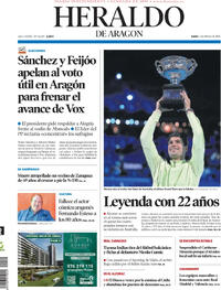 Portada Heraldo de Aragón 2026-02-02