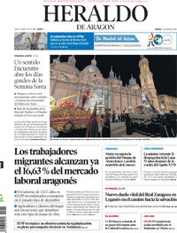 Portada Heraldo de Aragón 2026-04-02