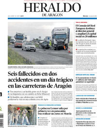 Portada Heraldo de Aragón 2026-06-03