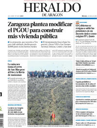 Portada Heraldo de Aragón 2026-02-04