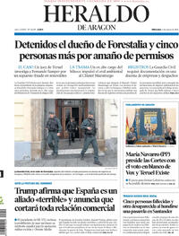 Portada Heraldo de Aragón 2026-03-04